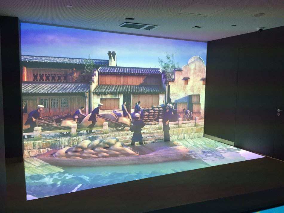 山东多媒体展厅CAVE沉浸式折幕三维动画数字影片制作